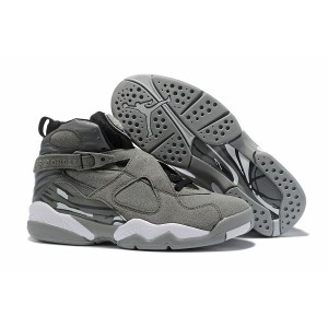 Air Jordan 8 Wolf Grey Shoes