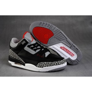 Air jordan Retro 3 Black Cement Grey A03003