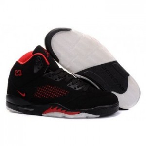 Air jordan V 5 Retro Black red A05014