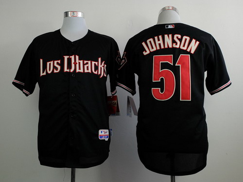 MLB Arizona Diamondbacks #51 Randy Johnson 2015 Black Cool Base Jersey MLB Arizona Diamondbacks #51 Randy Johnson 2015 Black Cool Base Jersey