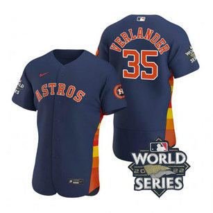 Astros 35 Justin Verlander Navy Nike 2022 World Series Flexbase Jersey Astros 35 Justin Verlander Navy Nike 2022 World Series Flexbase Jersey
