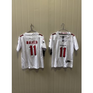Atlanta Falcons 11 Jalon Walker White 2026 New Vapor Limited Youth Jersey