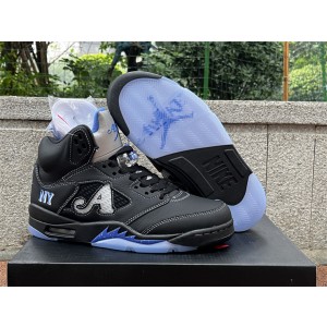 Awake NY x Nike Air Jordan 5 Black Metallic Shoes