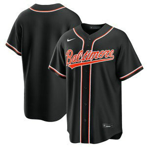 Baltimore Orioles Blank 2026 Black Out Cool Base Men Jersey