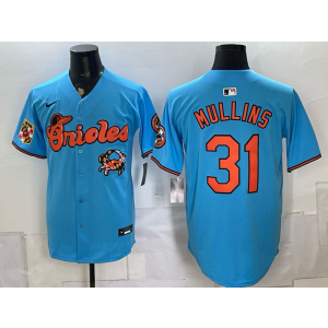 Baltimore Orioles x Crab 31 Mullins Blue Men Jersey Baltimore Orioles x Crab 31 Mullins Blue Men Jersey