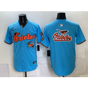 Baltimore Orioles x Crab Blue Team Logo Men Jersey Baltimore Orioles x Crab Blue Team Logo Men Jersey