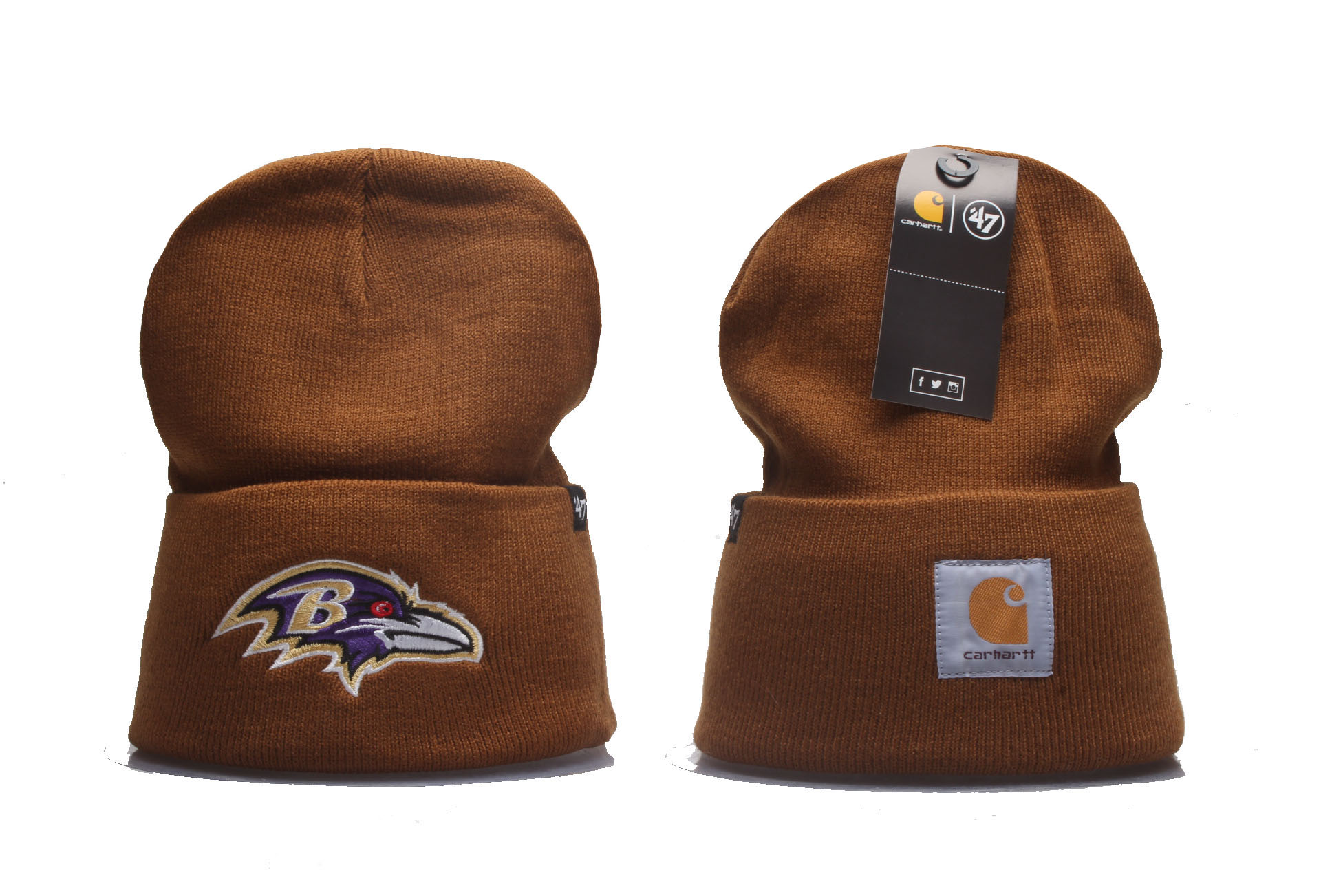 Baltimore Ravens Beanies yp brown Baltimore Ravens Beanies yp brown