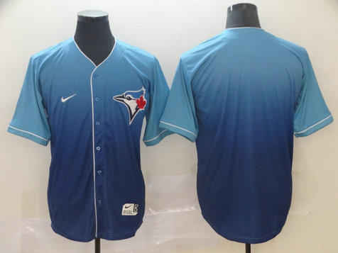 Blue Jays Blank Royal Drift Fashion Jersey