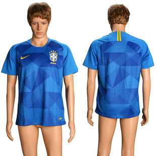 Brazil Away 2018 FIFA World Cup Thailand Soccer Jersey Brazil Away 2018 FIFA World Cup Thailand Soccer Jersey