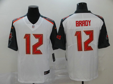Buccaneers 12 Tom Brady White Vapor Untouchable Limited Jerseys Buccaneers 12 Tom Brady White Vapor Untouchable Limited Jerseys