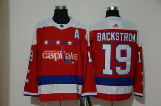 Capitals 19 Nicklas Backstrom Red Alternate Adidas Jersey Capitals 19 Nicklas Backstrom Red Alternate Adidas Jersey