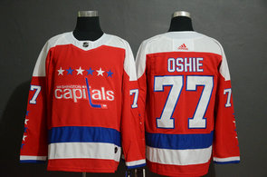 Capitals 77 T.J. Oshie Red Breakaway Adidas Jersey Capitals 77 T.J. Oshie Red Breakaway Adidas Jersey