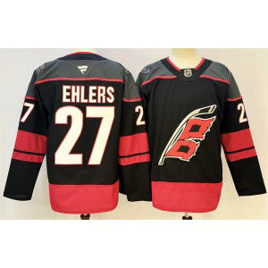 Carolina Hurricanes 27 Ehlers Black Men Jersey Carolina Hurricanes 27 Ehlers Black Men Jersey