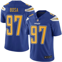 Chargers #97 Joey Bosa Electric Blue Men's Stitched Football Limited Rush Jersey Chargers #97 Joey Bosa Electric Blue Men's Stitched Football Limited Rush Jersey