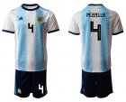 Cheap Argentina #4 Pezzella Home Soccer Country Jersey Cheap Argentina #4 Pezzella Home Soccer Country Jersey