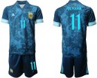 Cheap Men 2020-2021 Season National team Argentina away blue 11 Soccer Jersey Cheap Men 2020-2021 Season National team Argentina away blue 11 Soccer Jersey