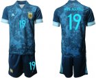 Cheap Men 2020-2021 Season National team Argentina away blue 19 Soccer Jersey Cheap Men 2020-2021 Season National team Argentina away blue 19 Soccer Jersey