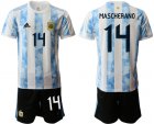 Cheap Men 2020-2021 Season National team Argentina home white 14 Soccer Jersey Cheap Men 2020-2021 Season National team Argentina home white 14 Soccer Jersey