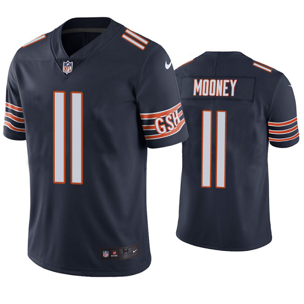 Chicago Bears #11 Darnell Mooney Vapor Limited Jersey Navy Chicago Bears #11 Darnell Mooney Vapor Limited Jersey Navy
