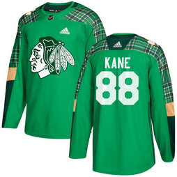 Chicago Blackhawks #88 Patrick Kane Adidas Green St. Patrick's Day Authentic Practice Stitched NHL Jersey Chicago Blackhawks #88 Patrick Kane Adidas Green St. Patrick's Day Authentic Practice Stitched NHL Jersey