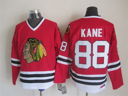 Chicago Blackhawks #88 Patrick Kane Red Throwback CCM Jersey Chicago Blackhawks #88 Patrick Kane Red Throwback CCM Jersey