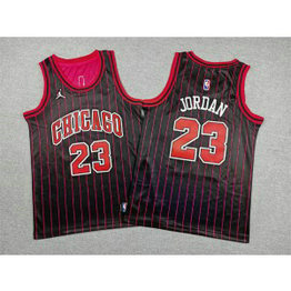 Chicago Bulls 23 Michael Jordan Black Youth Jersey