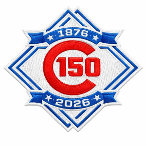 Chicago Cubs 150th Patch
