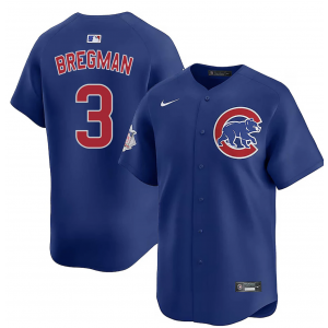 Chicago Cubs Alex Bregman Blue Cool Base Men Jersey Chicago Cubs Alex Bregman Blue Cool Base Men Jersey