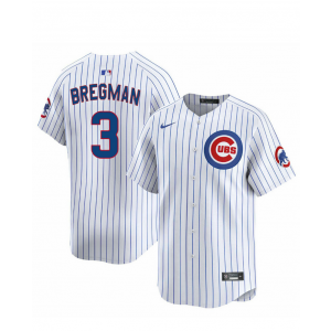 Chicago Cubs Alex Bregman White Cool Base Men Jersey Chicago Cubs Alex Bregman White Cool Base Men Jersey