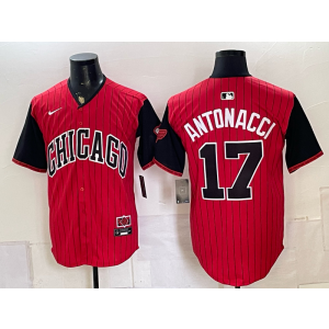 Chicago White Sox 17 Antonacci Red City Men Jersey Chicago White Sox 17 Antonacci Red City Men Jersey