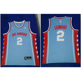 Clippers 2 Kawhi Leonard Light Blue Nike Swingman Jersey Clippers 2 Kawhi Leonard Light Blue Nike Swingman Jersey