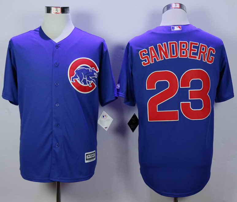 Cubs 23 Ryne Sandberg Blue New Cool Base Jersey Cubs 23 Ryne Sandberg Blue New Cool Base Jersey