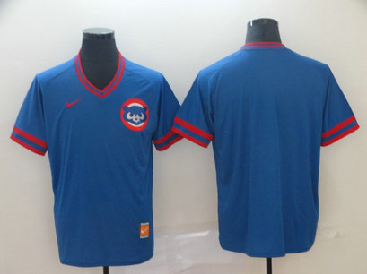 Cubs Blank Blue Throwback Jersey Cubs Blank Blue Throwback Jersey