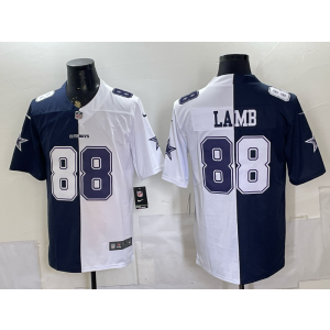 Dallas Cowboys 88 Lamb Blue White Split Vapor Limited Men Jersey
