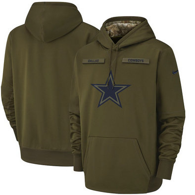 Dallas-Cowboys-Nike-Salute-To-Service-Sideline-Therma-Performance-Olive-Pullover-Hoodie