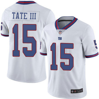 Giants #15 Golden Tate III White Men's Stitched Football Limited Rush Giants #15 Golden Tate III White Men's Stitched Football Limited Rush