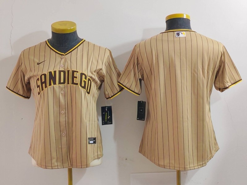 MLB Padres Blank Brown Nike Cool Base Youth Jersey MLB Padres Blank Brown Nike Cool Base Youth Jersey