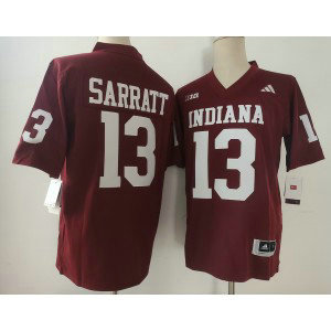 Indiana Hoosiers 13 Elijah Sarratt Red Vapor Limited Men Jersey Indiana Hoosiers 13 Elijah Sarratt Red Vapor Limited Men Jersey