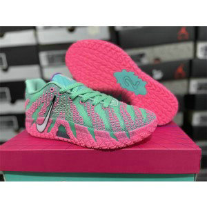 Ja Morant Basketball Green Pink Shoes