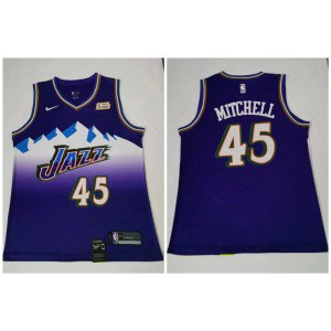 Jazz 45 Donovan Mitchell Purple Nike Swingman Jersey Jazz 45 Donovan Mitchell Purple Nike Swingman Jersey
