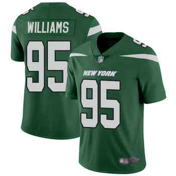 Jets #95 Quinnen Williams Green Team Color Men's Stitched Football Vapor Untouchable Limited Jersey Jets #95 Quinnen Williams Green Team Color Men's Stitched Football Vapor Untouchable Limited Jersey