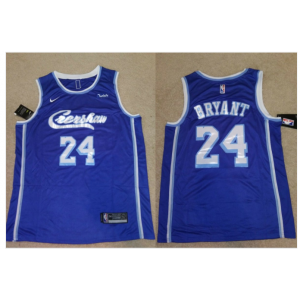 LA Lakers Concept Crenshaw 24 Kobe Bryant Blue Jersey LA Lakers Concept Crenshaw 24 Kobe Bryant Blue Jersey