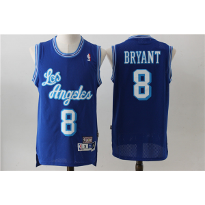 Lakers 8 Kobe Bryant Blue Hardwood Classics Men Jersey Lakers 8 Kobe Bryant Blue Hardwood Classics Men Jersey