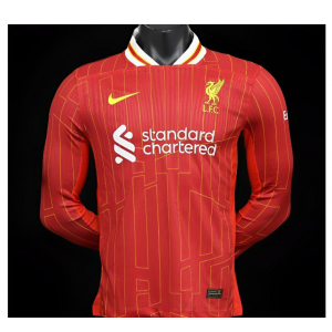 Liverpool Home Long Sleeve 2425 Long Sleeves jersey