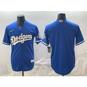 Los Angeles Dodgers Blank 2026 Blue Gold Champion Cool Base Men Jersey Los Angeles Dodgers Blank 2026 Blue Gold Champion Cool Base Men Jersey