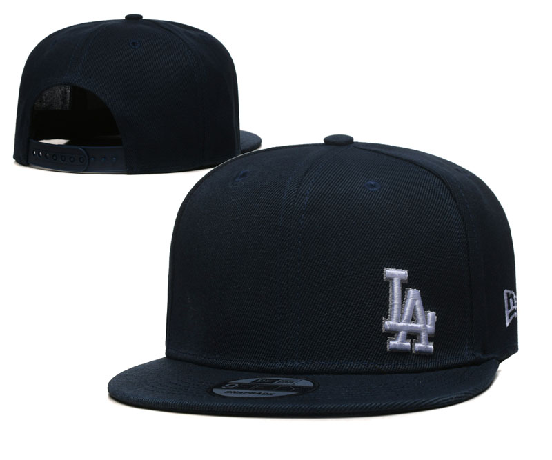 Los Angeles Dodgers black caps tx3