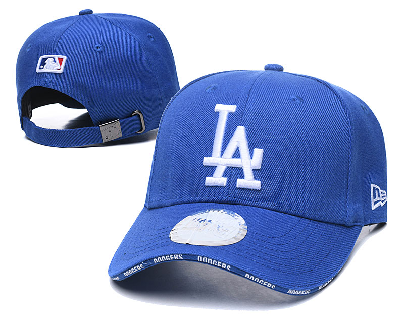 Los Angeles Dodgers blue caps tx 3