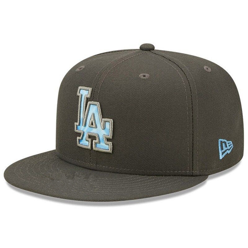 Los Angeles Dodgers brown caps tx