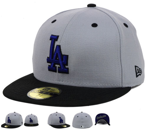 Los Angeles Dodgers grey caps 60 1