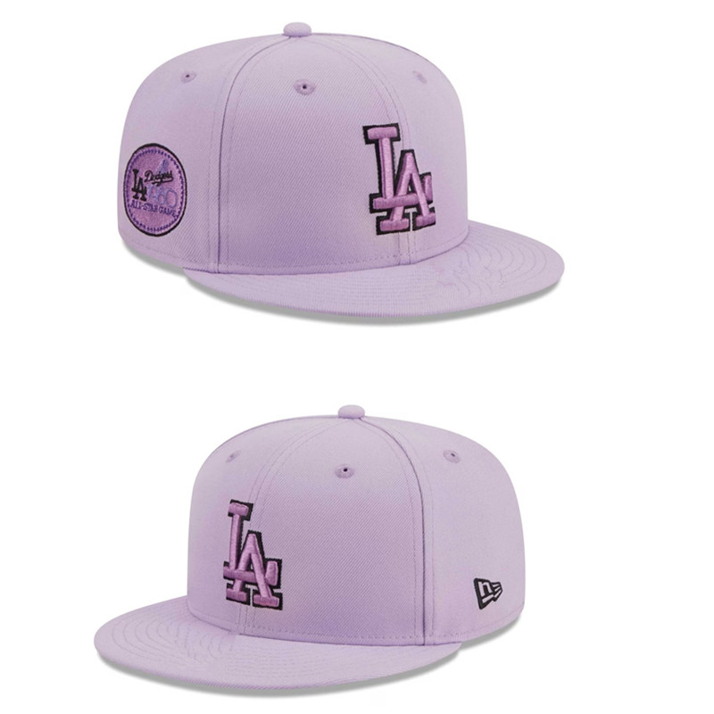 Los Angeles Dodgers purple caps tx